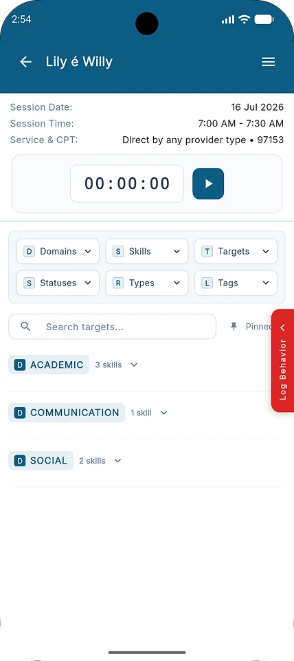 Artemis ABA Capture screenshot